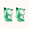 Oxcy Plush 2PCS